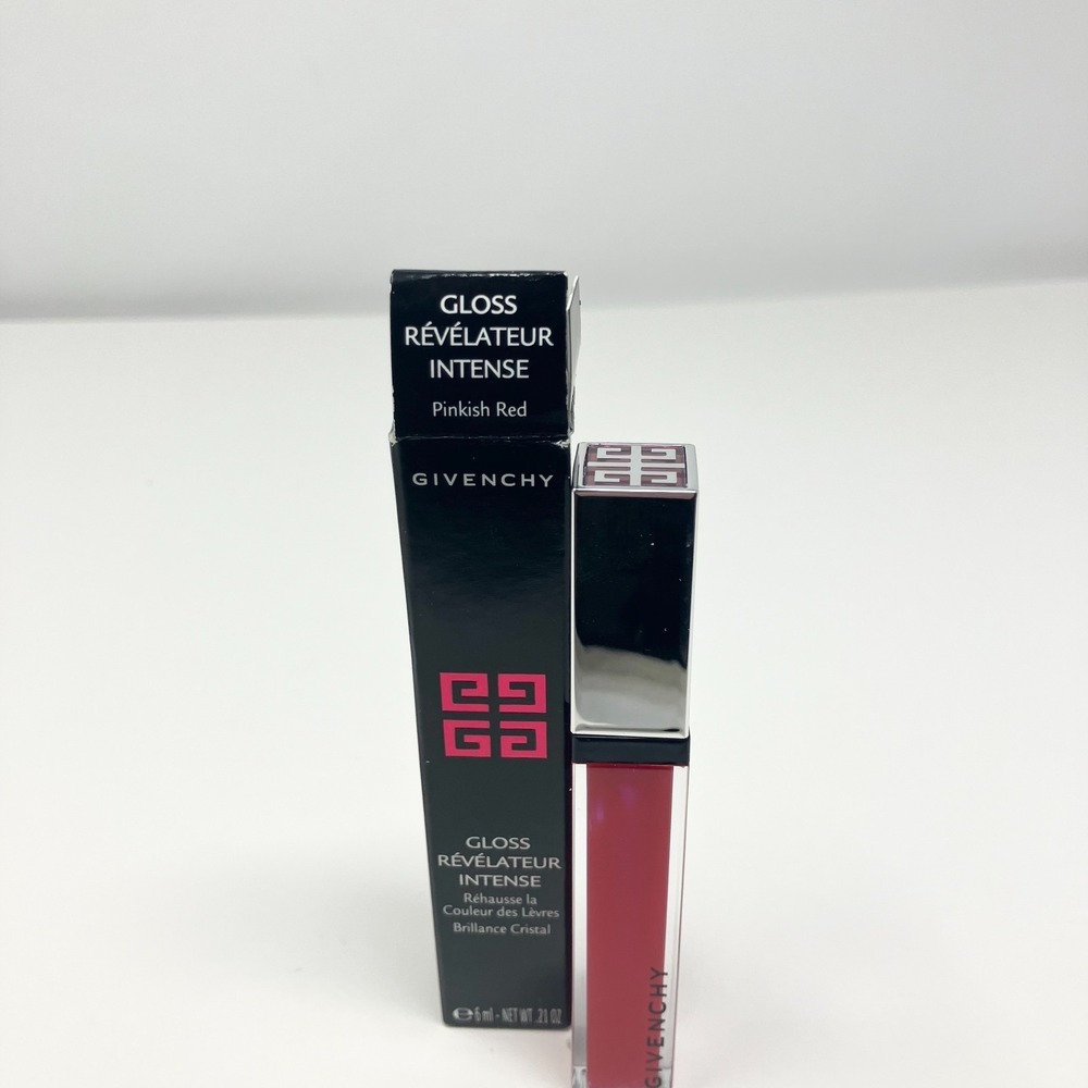 Givenchy Gloss Revelateur Intense Pinkish Red 0.21 Oz New